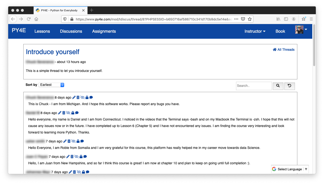 Threaded Discussion Threaded Discussion screenshot 3